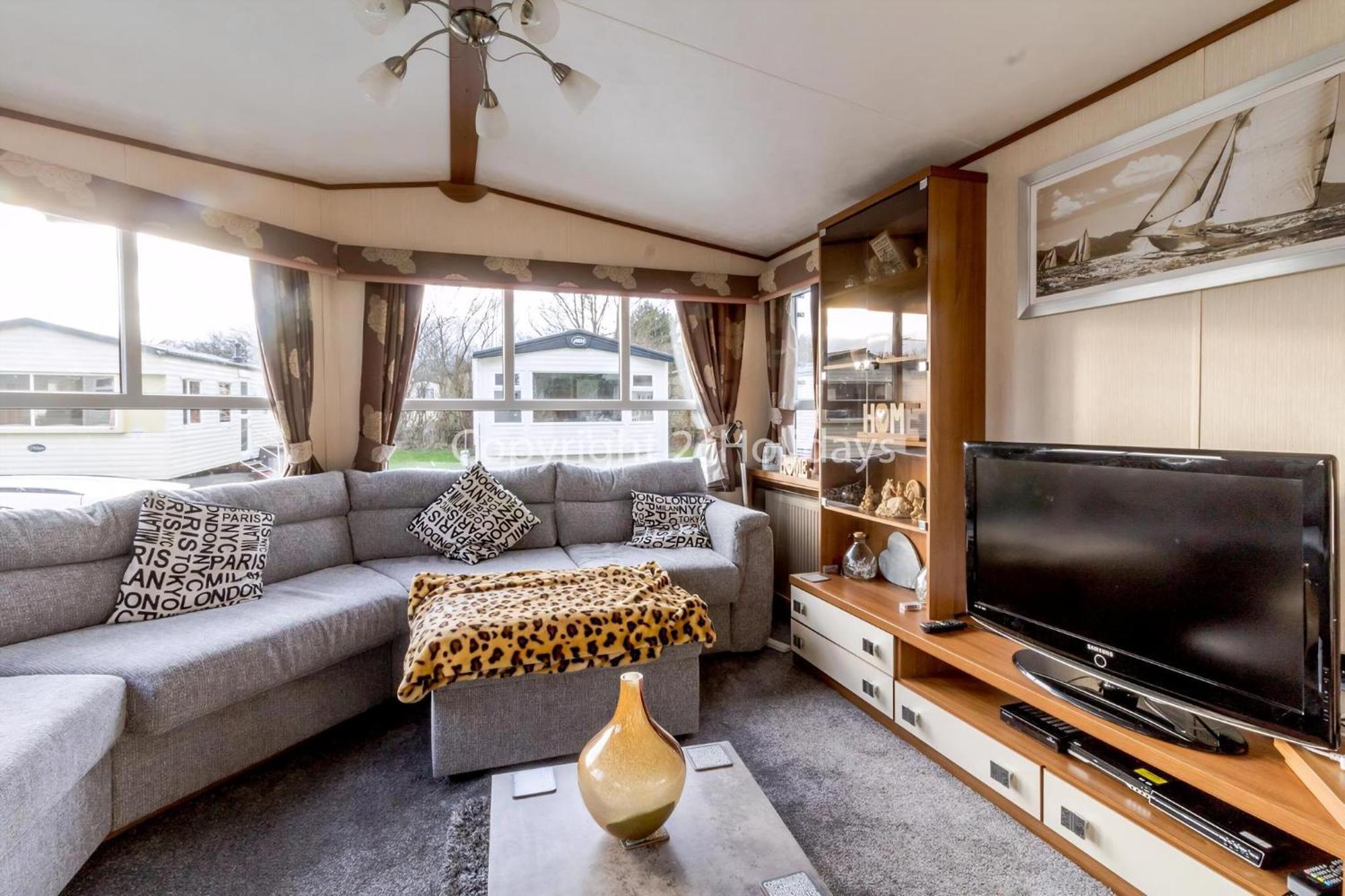 Lovely Caravan For Hire With Decking At Skipsea Sands In Yorkshire Ref 41015Wf Barmston Exteriör bild